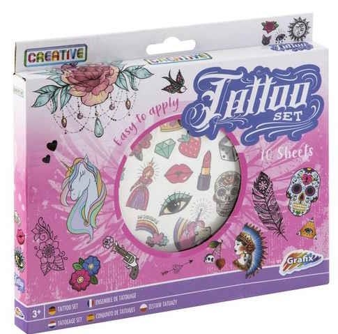 TATTOO SET 10 LAMINAS | 8715427074429