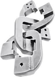 HANAYAMA MINI CAST CHAIN PLATA NIVEL DIFICULTAD 6 | 5407005151884