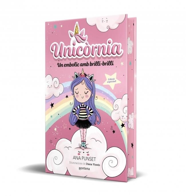 UNICÒRNIA 1 UN EMBOLIC AMB BRILLI-BRILLI (EDICIÓ ESPECIAL CANTOS PINTATS) | 9791387809812 | PUNSET, ANA
