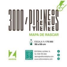 3000 PIRINEOS (MAPA DE RASCAR) | 9788470111945 | ALPINA