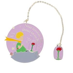 PUNT DE LLIBRE PETIT PRINCEP I ROSA  MARCAPAGINAS PRINCIPITO Y ROSA | 3700572806488