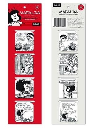 4  PUNTS DE LLIBRE MAFALDA    4 MARCAPAGINAS MAFALDA | 0610985070860