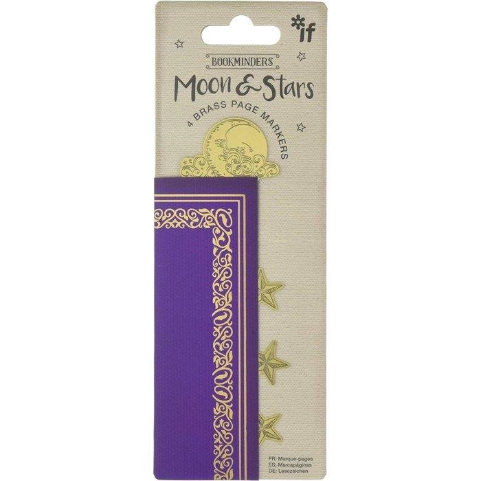 PUNT DE LLIBRE LLUNA I ESTELS   MARCAPAGINAS LUNA Y ESTRELLAS | 5035393403034