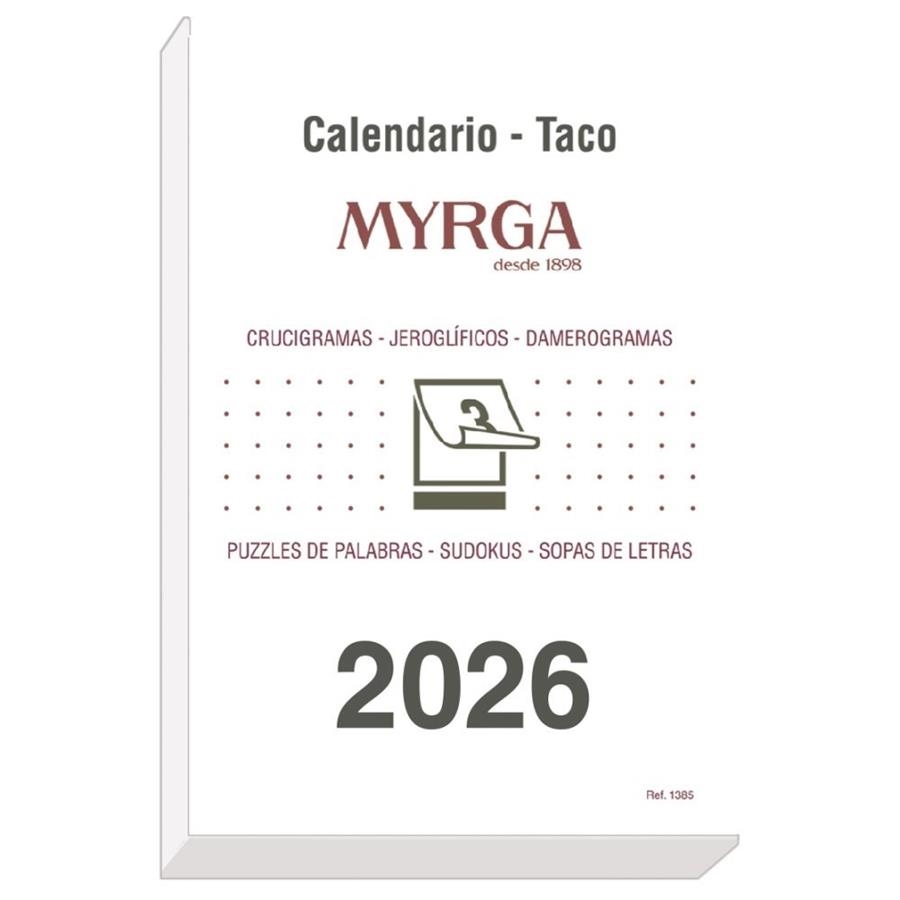 CALENDARIO TACO 2026 PARED GRANDE MYRGA | 8423647138530