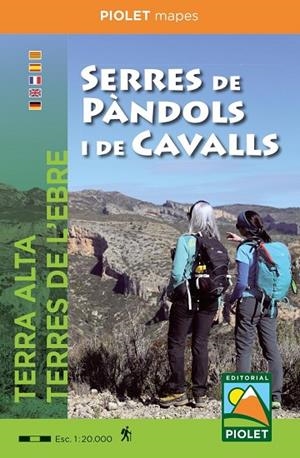 MAPA SERRES DE PÀNDOLS I DE CAVALLS. TERRA ALTA TERRES DE L´EBRE 1:20.000 | 9791399053241