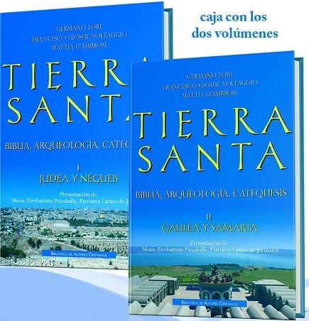 TIERRA SANTA. BIBLIA, ARQUEOLOGÍA, CATEQUESIS 2 VOLS | 9788422022701 | LORI, GERMANO/VOLTAGGIO, FRACESCO GIOSUÈ/D'AMBROSI, MATTIA