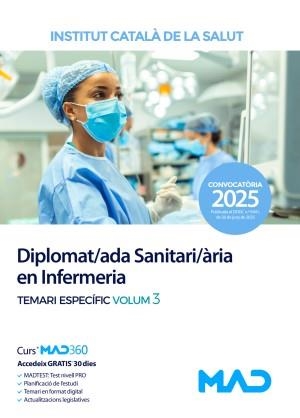 DIPLOMAT/ADA SANITARI/ÀRIA EN INFERMERIA TEMARI ESPECÍFIC 3 | 9788414299425