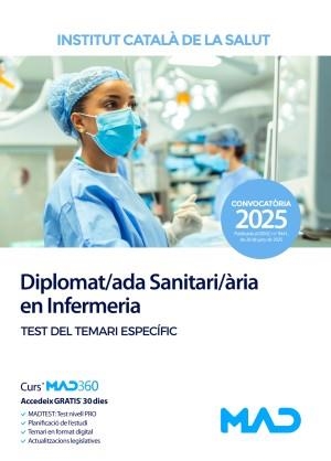 DIPLOMAT/ADA SANITARI/ÀRIA EN INFERMERIA  TEST DEL TEMARI ESPECÍFIC. INSTITUT CATALA SALUT | 9788414299449