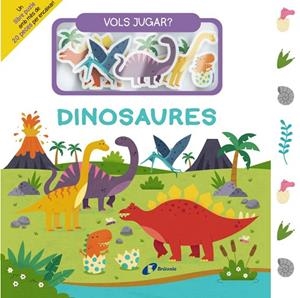 VOLS JUGAR? DINOSAURES UN LLIBRE PUZLE AMB MÉS DE 20 PECES PER ENCAIXAR! | 9788413494241