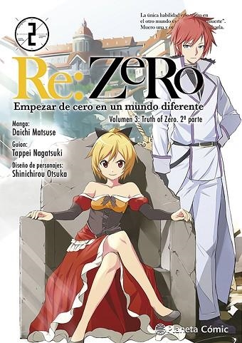 RE:ZERO CHAPTER 3 Nº 02/11 | 9791387781781 | NAGATSUKI, TAPPEI