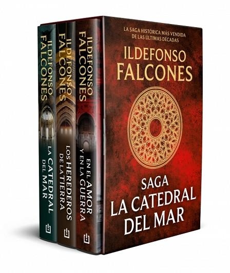 SAGA LA CATEDRAL DEL MAR. LA CATEDRAL DEL MAR, LOS HEREDEROS DE LA TIERRA, EN EL AMOR Y EN LA GUERRA | 9788466390637 | FALCONES, ILDEFONSO