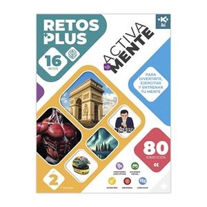 ACTIVA TU MENTE. RETOS PLUS Nº 2 | 9791387746063 | OSAMBELA ECHEVERRIA, OSCAR