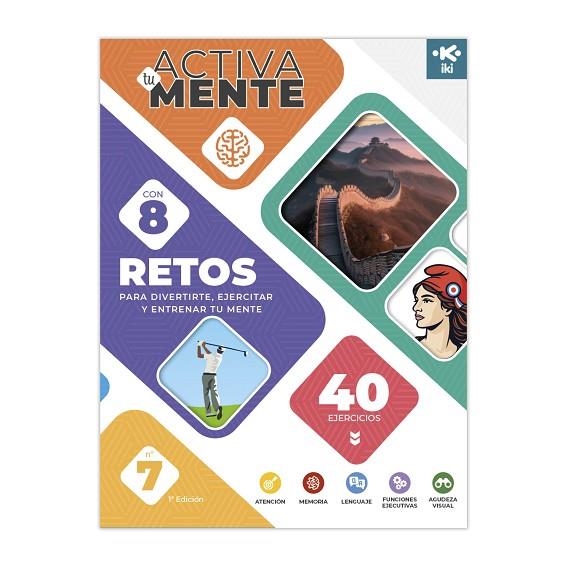 ACTIVA TU MENTE. RETOS Nº 7 | 9791387746131 | OSAMBELA ECHEVERRIA, OSCAR