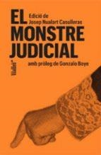 EL MONSTRE JUDICIAL | 9788409815227 | NUALART CASULLERAS, JOSEP