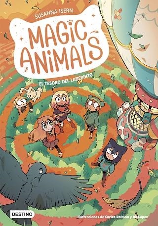 EL TESORO DEL LABERINTO. MAGIC ANIMALS 11 | 9788408316763 | ISERN, SUSANNA/DALMAU, CARLES/LÓPEZ, NIL