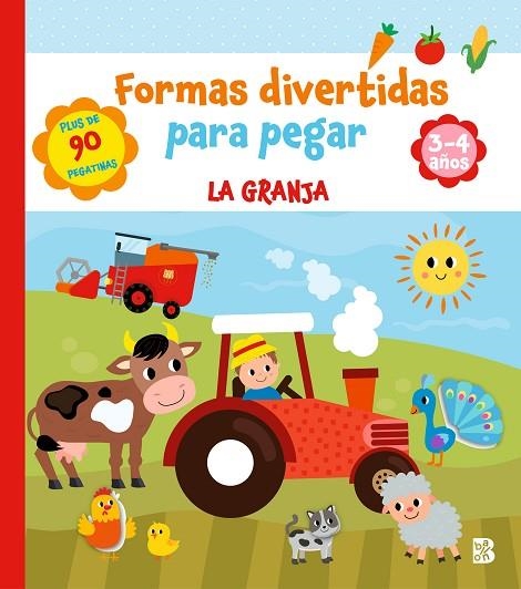 LA GRANJA. FORMAS DIVERTIDAS PARA PEGAR + DE 90 PEGATINAS | 9789403243948