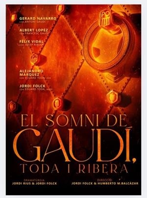 EL SOMNI DE GAUDÍ, TODA I RIBERA | 9791399088717 | FOLCK, JORDI/RIUS I JOVÉ, JORDI