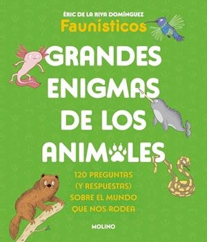 GRANDES ENIGMAS DE LOS ANIMALES. 120 PREGUNTAS (Y RESPUESTAS) SOBRE EL MUNDO QUE NOS RODEA | 9788427253698 | DE LA RIVA DOMÍNGUEZ (FAUNÍSTICOS), ÉRIC