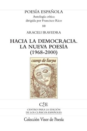 HACIA LA DEMOCRACIA. LA NUEVA POESÍA (1968-2000) | 9788498956788 | IRAVEDRA, ARACELI