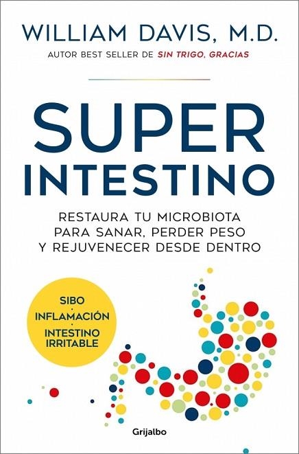 SUPERINTESTINO RESTAURA TU MICROBIOTA PARA SANAR, PERDER PESO Y REJUVENECER DESDE DENTRO | 9788425372926 | DAVIS, DR. WILLIAM