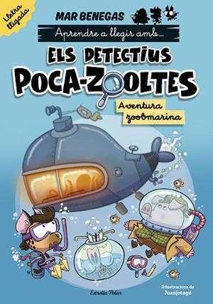 APRENDRE A LLEGIR AMB ELS DETECTIUS POCA-ZOOLTES LLETRA LLIGADA 1. AVENTURA ZOOBMARINA | 9791387903992 | BENEGAS, MAR