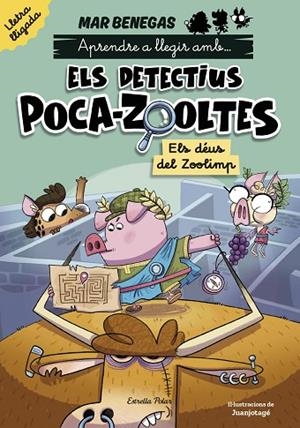 APRENDRE A LLEGIR AMB ELS DETECTIUS POCA-ZOOLTES LLETRA LLIGADA 2. ELS DÉUS DEL ZOOLIMP | 9791387783013 | BENEGAS, MAR