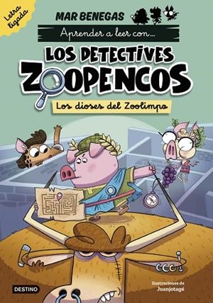 APRENDER A LEER CON... LOS DETECTIVES ZOOPENCOS 2. LOS DIOSES DEL ZOOLIMPO (LETRA LIGADA) | 9788408318026 | BENEGAS, MAR
