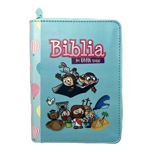 BIBLIA REINA VALERA 1960 INFANTIL CON FUNDA | 9798885163729