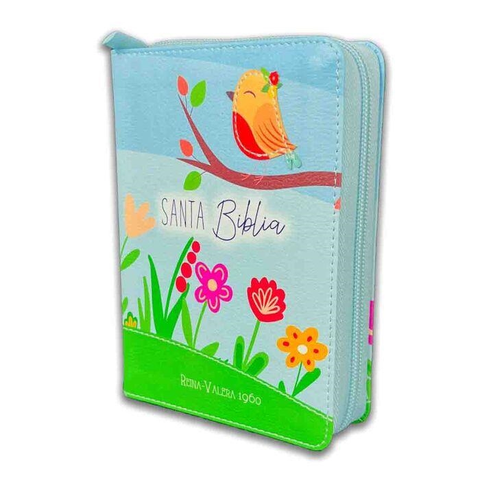 BIBLIA REINA VALERA 1960 INFANTIL CON FUNDA | 9798885168366