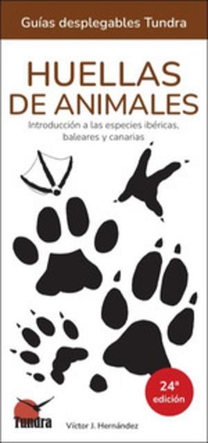 HUELLAS DE ANIMALES. INTRODUCCIÓN A LAS ESPECIES IBÉRICAS, BALEARES Y CANARIAS | 9791387759247 | HERNANDEZ, VICTOR J.