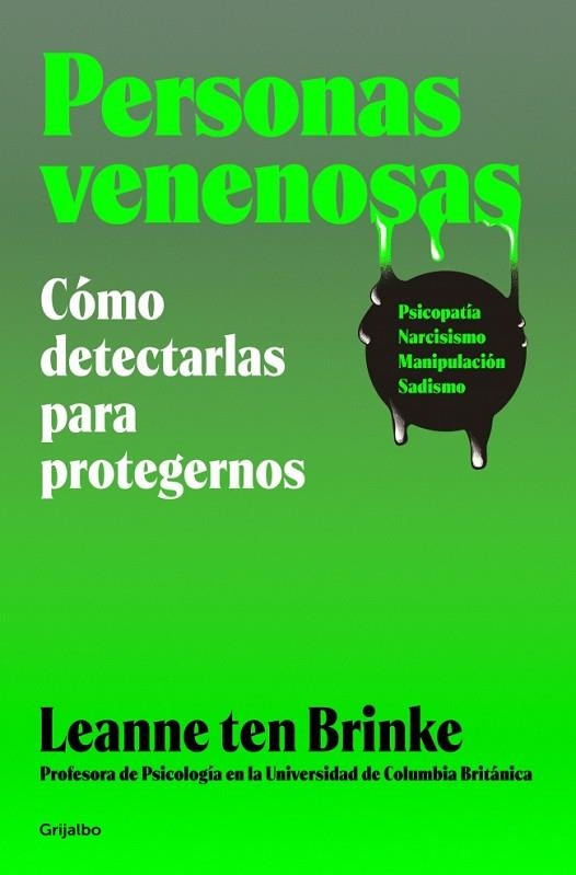PERSONAS VENENOSAS CÓMO DETECTARLAS PARA PROTEGERNOS | 9788425373947 | TEN BRINKE, LEANNE