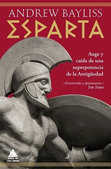 ESPARTA. AUGE Y CAÍDA DE UNA SUPERPOTENCIA DE LA ANTIGÜEDAD | 9791387592639 | BAYLISS, ANDREW
