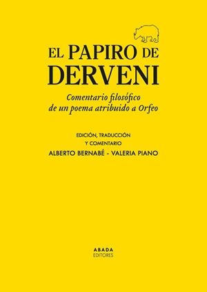PAPIRO DE DERVENI | 9791387521387 | BERNABE,ALBERTO