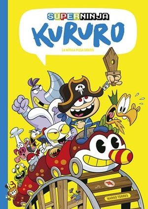 SUPERNINJA KURURO 3 - LA MÍTICA PIZZA GRATIS (CATALÁN) | 9788413715315 | MARKO TORRES