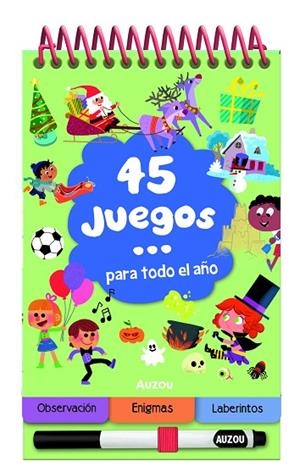 45 JUEGOS PARA TODO EL AÑO | 9791039579681 | VARIOS AUTORES