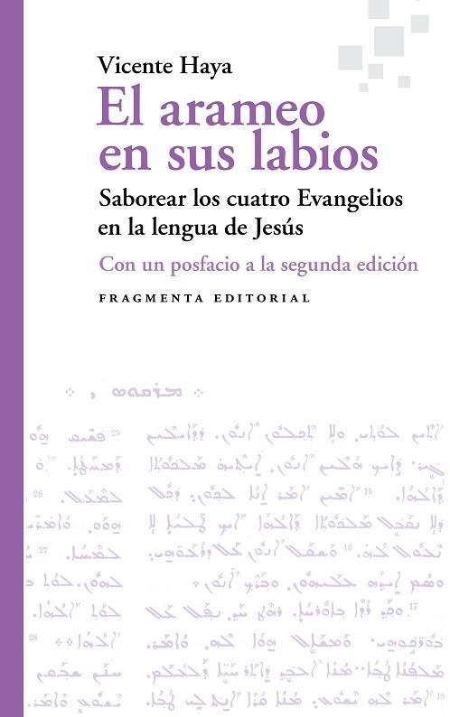 EL ARAMEO EN SUS LABIOS SABOREAR LOS CUATRO EVANGELIOS EN LA LENGUA DE JESÚS | 9791387548308 | HAYA, VICENTE