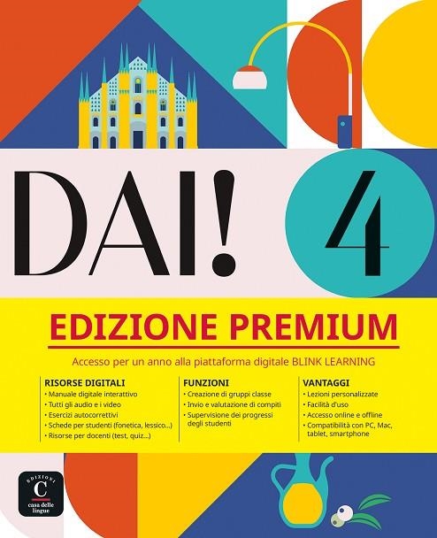 DAI! 4 PREMIUM LIBRO DELLO STUDENTE+ESERCIZI | 9788411573832 | BACCI, SIMONE/BIRELLO, MARILISA/MORANO, VINCENZO/VILAGRASA, ALBERT/ZAMBIASI, CLARISSA