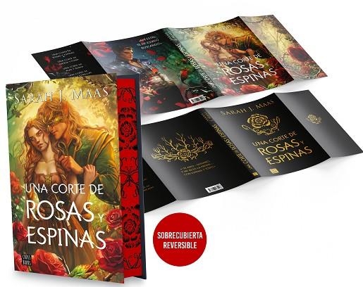 UNA CORTE DE ROSAS Y ESPINAS (EDICIÓN ESPECIAL CON SOBRECUBIERTA REVERSIBLE Y CANTOS PINTADOS) | 9788408322214 | MAAS, SARAH J.