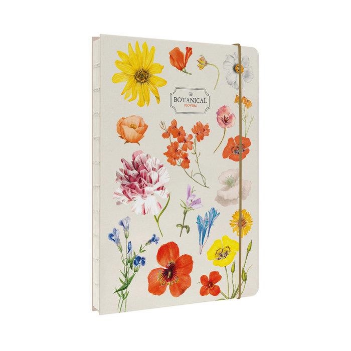 LLIBRETA ENQUADERNACIÓ ARTESANAL FLORS  21X15 | 8435497276157