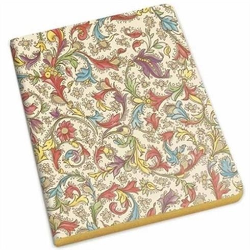 LLIBRETA FLORENTIA RATLLADA CANTONS DAURATS  21X15CM | 8009162346218