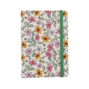 LLIBRETA FLORS QUADRICULADA 14X10CM | 8435266251330