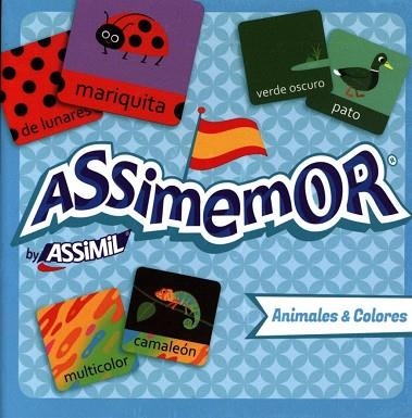 ASSIMEMOR ANIMALES Y COLORES CARTAS PAREJAS | 9782700590463