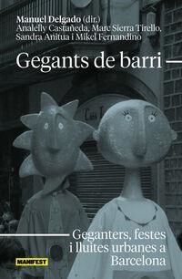GEGANTS DE BARRI | 9788419719522 | DELGADO,MANUEL