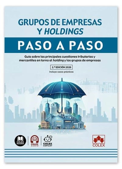 GRUPOS DE EMPRESAS Y HOLDINGS. PASO A PASO. GUÍA SOBRE LAS PRINCIPALES CUESTIONES TRIBUTARIAS Y MERCANTILES | 9791370116859 | DEPARTAMENTO DE DOCUMENTACIÓN DE IBERLEY
