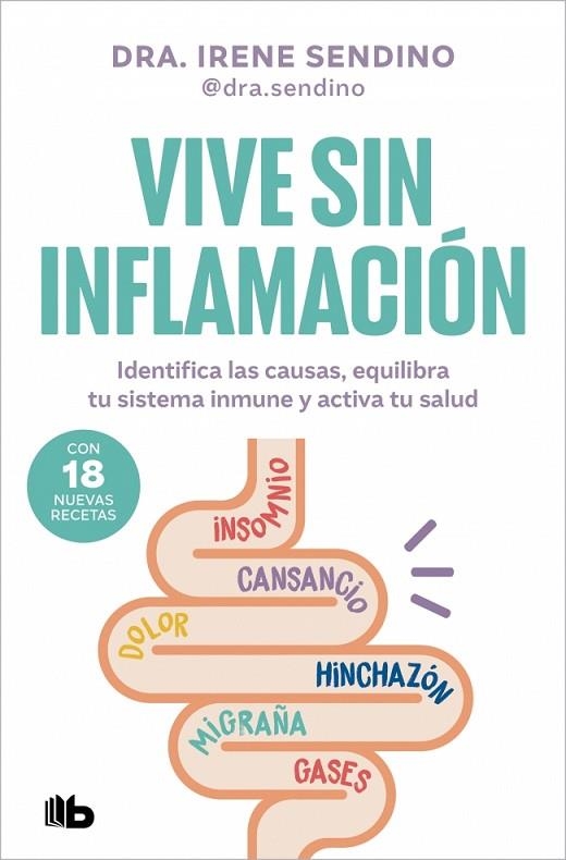 VIVE SIN INFLAMACIÓN. IDENTIFICA LAS CAUSAS, EQUILIBRA TU SISTEMA INMUNE Y ACTIVA TU SALUD | 9791387871116 | SENDINO (@DRA.SENDINO), DRA. IRENE
