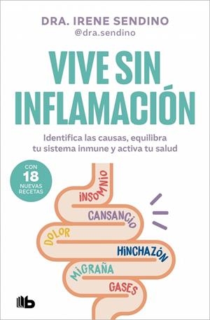 VIVE SIN INFLAMACIÓN. IDENTIFICA LAS CAUSAS, EQUILIBRA TU SISTEMA INMUNE Y ACTIVA TU SALUD | 9791387871116 | SENDINO (@DRA.SENDINO), DRA. IRENE