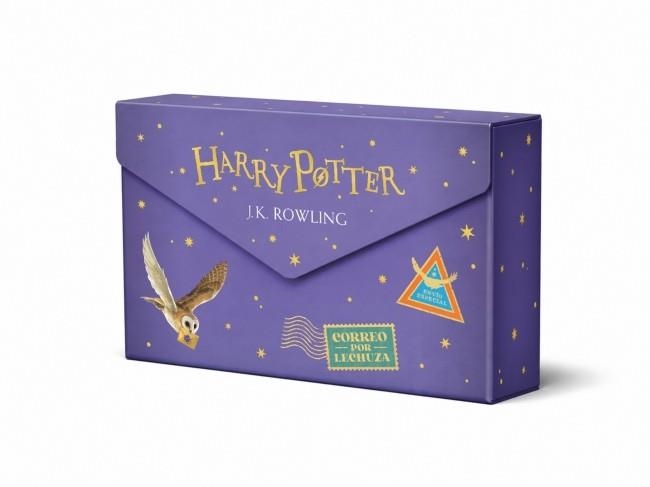 HARRY POTTER (ESTUCHE ENVÍO ESPECIAL CORREO POR LECHUZA)  CONTIENE LAS TRES PRIMERAS NOVELAS | 9788418796746 | ROWLING, J.K.