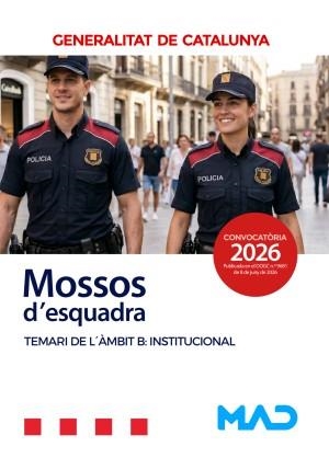 MOSSOS D,ESQUADRA TEMARI DE L´ÀMBIT B: INSTITUCIONAL | 9791370620479