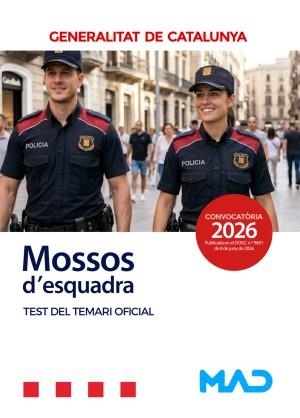 MOSSOS D,ESQUADRA TEST DEL TEMARI OFICIAL | 9791370620493
