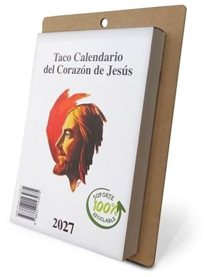 TACO CALENDARIO DEL CORAZÓN DE JESÚS 2027 GRANDE | 9788427150591 | GRUPO DE COMUNICACIÓN LOYOLA.